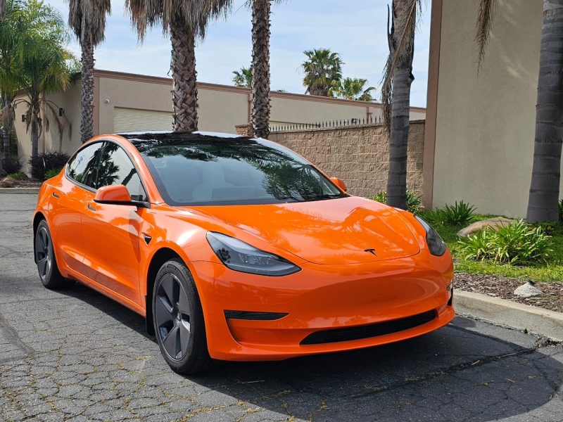 Tesla Orange